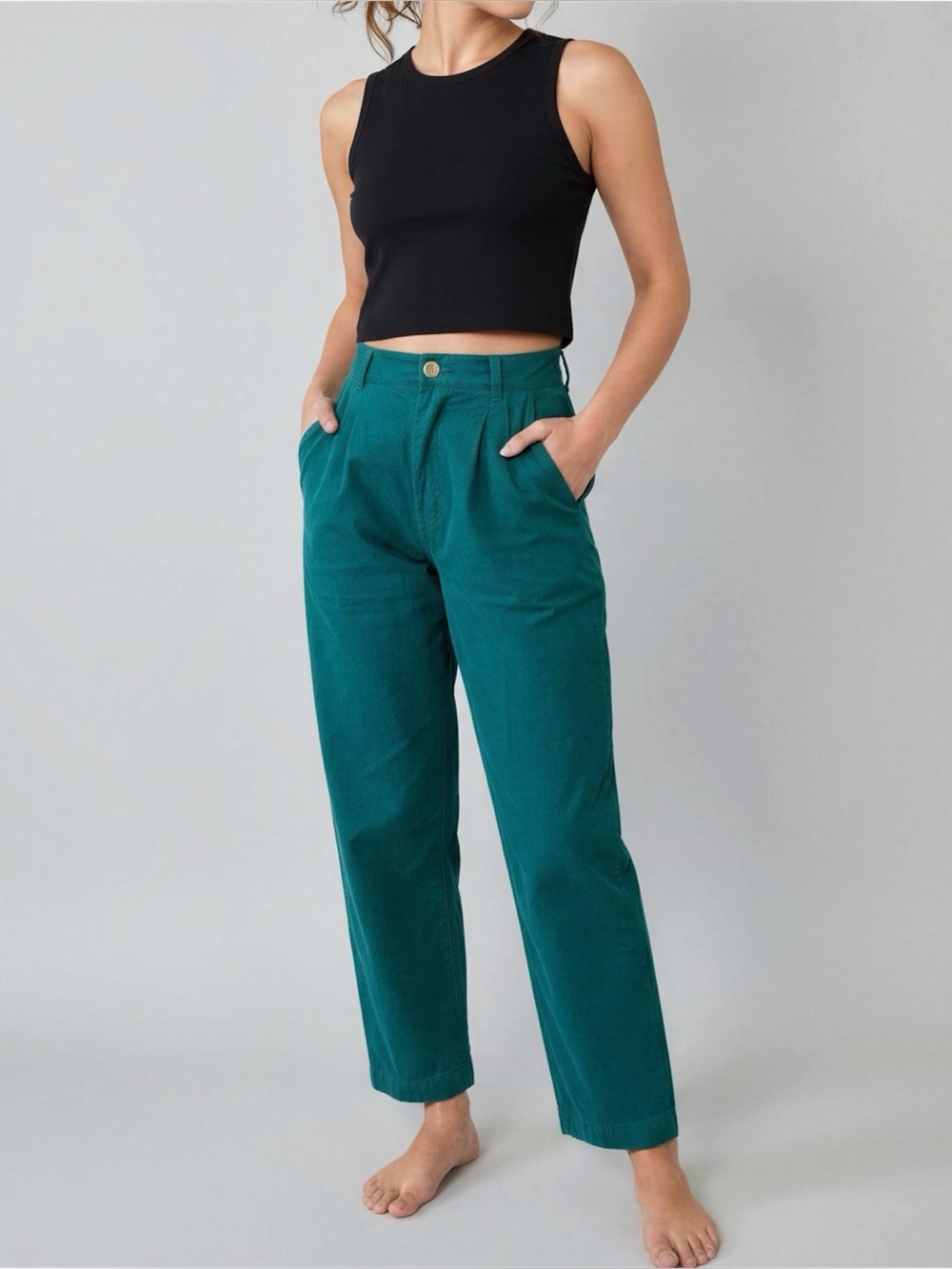 BIG BUD PRESS Trousers, Hunter Green, XL (Petite)